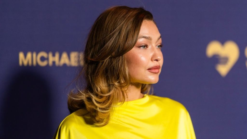 Gigi Hadid Looks Edgy in Sheer Outfit & Shocking New Hair Color