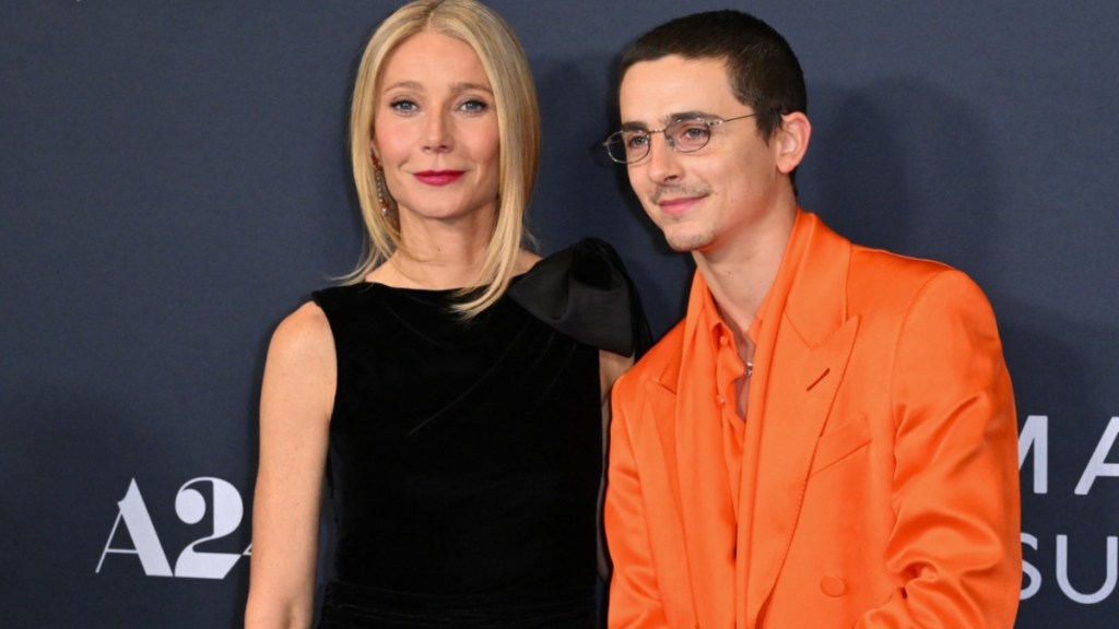 Gwyneth Paltrow Talks About Having 'Lots of Sex' Scenes With Timothee Chalamet