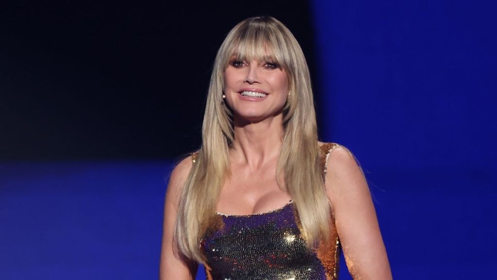 Heidi Klum Shows Off Strapless Corset After Hinting at New Music