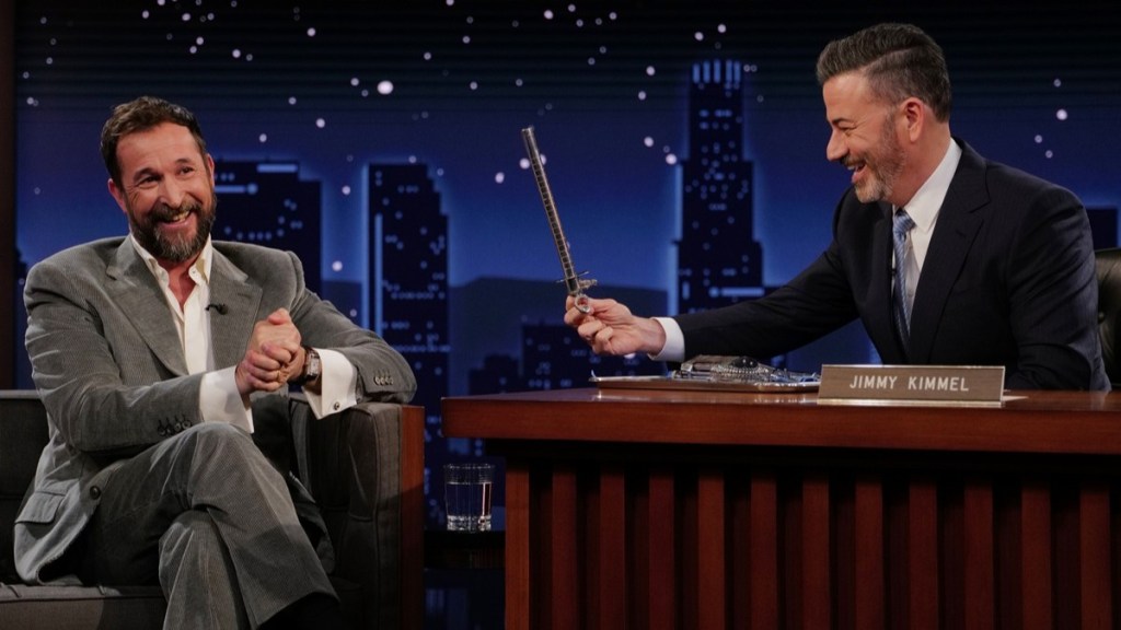 Jimmy Kimmel & The Pitt Star Mock Donald Trump Administration