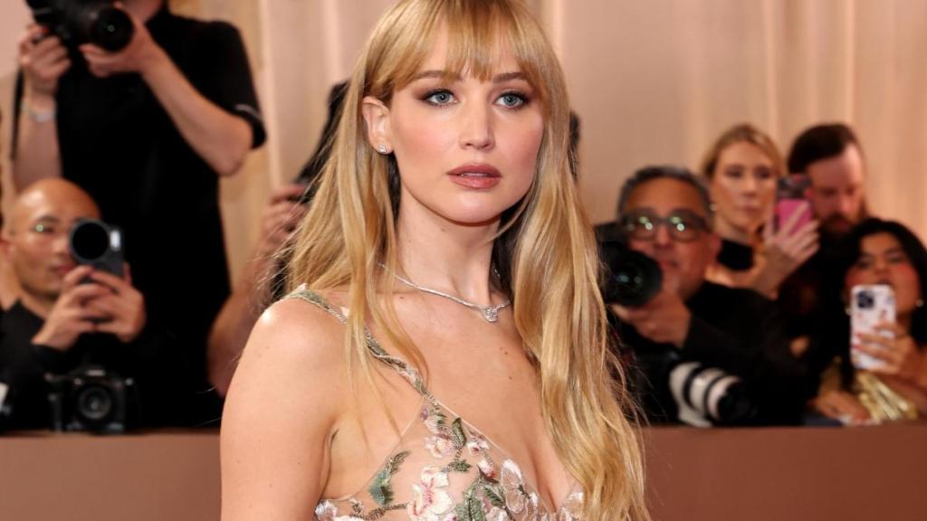 Jennifer Lawrence's Ultra Sheer Gown Will Take Your Breath Away