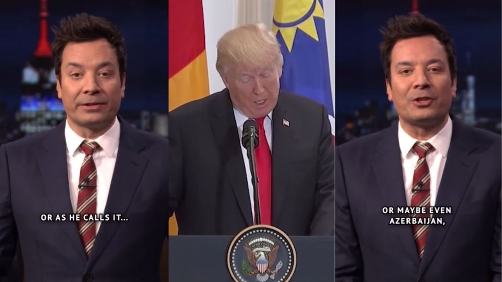 Donald Trump Mocked by Jimmy Fallon Over Words Pronunciation