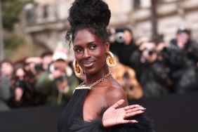 Jodie Turner-Smith Stuns in Backless Schiaparelli Dress With Bold Cutouts