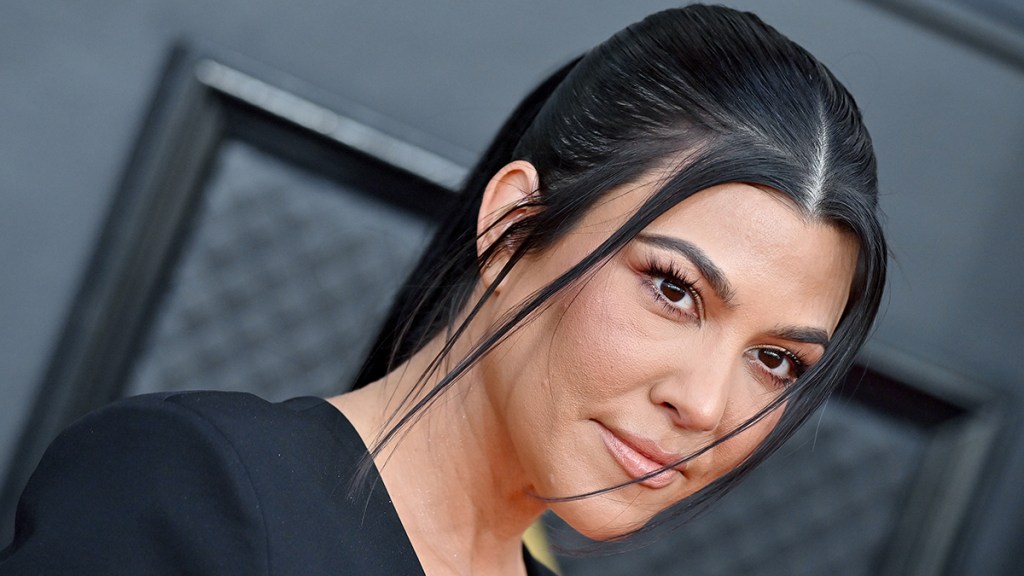 Kourtney Kardashian's Selfie in Low-Cut Top Demands Attention