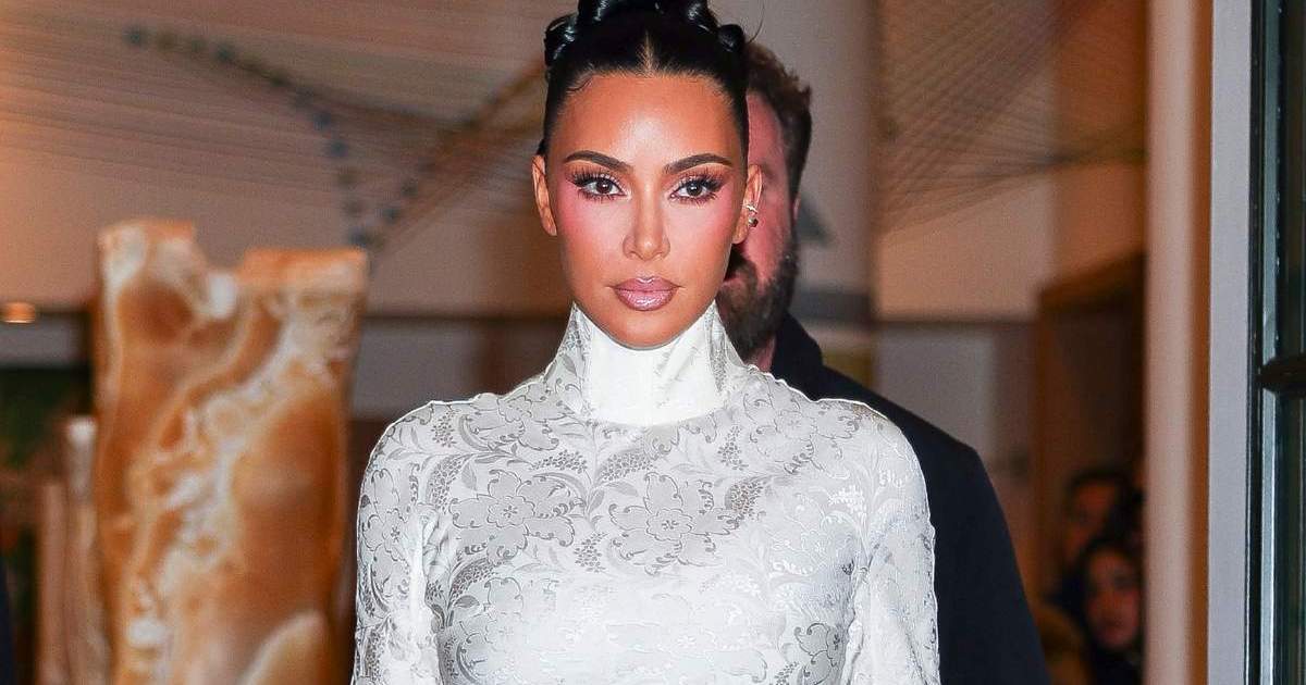Kim Kardashian Breaks the Internet in a Skin-Tight Tube Top
