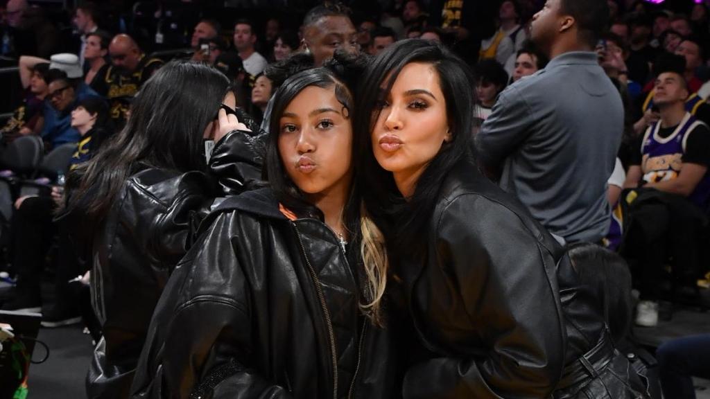 Kim Kardashian Surprises Daughter North West on Instagram Live