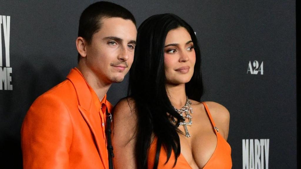 Kylie Jenner and Timothee Chalamet