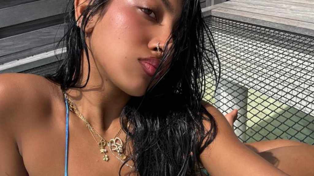 KATSEYE's Lara Raj Raises Temperature in String Bikini