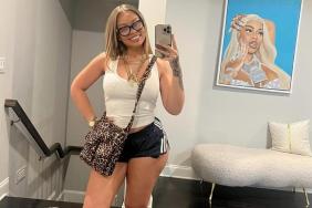 Latto Flaunts Toned Abs in Bra Top & Tights Look