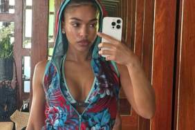 Lori Harvey Turns Heads in Floral Bikini Look