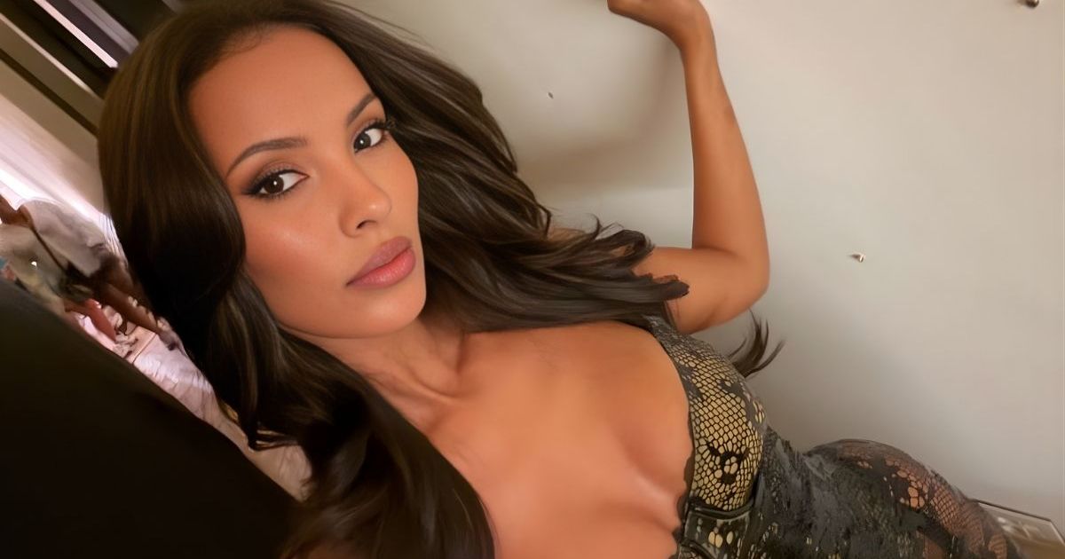 Maya Jama’s Luis de Javier Lace Dress Is as See-Through as It Gets