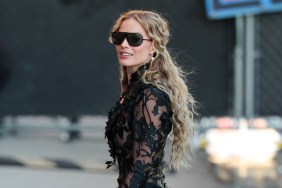 Margot Robbie Stuns in Fully Sheer Dress for ‘Jimmy Kimmel Live’