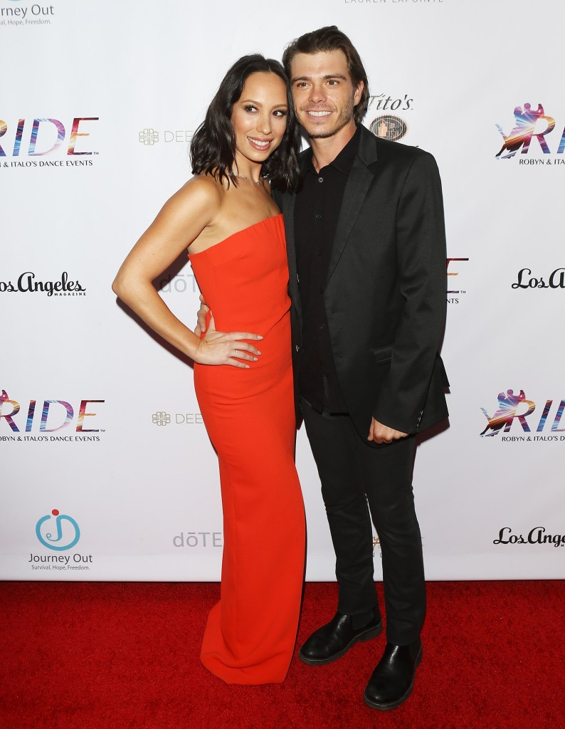 Matthew Lawrence and Cheryl Burke 