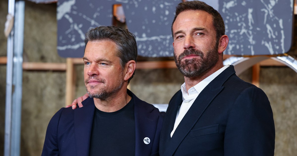 Ben Affleck Makes Fun of Matt Damon’s Physique
