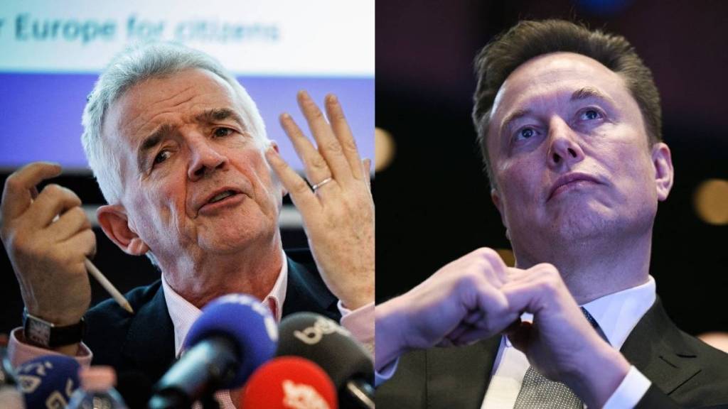 Michael O'Leary, Elon Musk