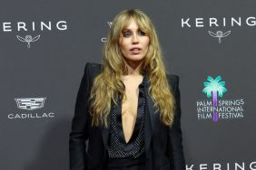 Miley Cyrus Turns Heads in a Seriously Low-Cut Top
