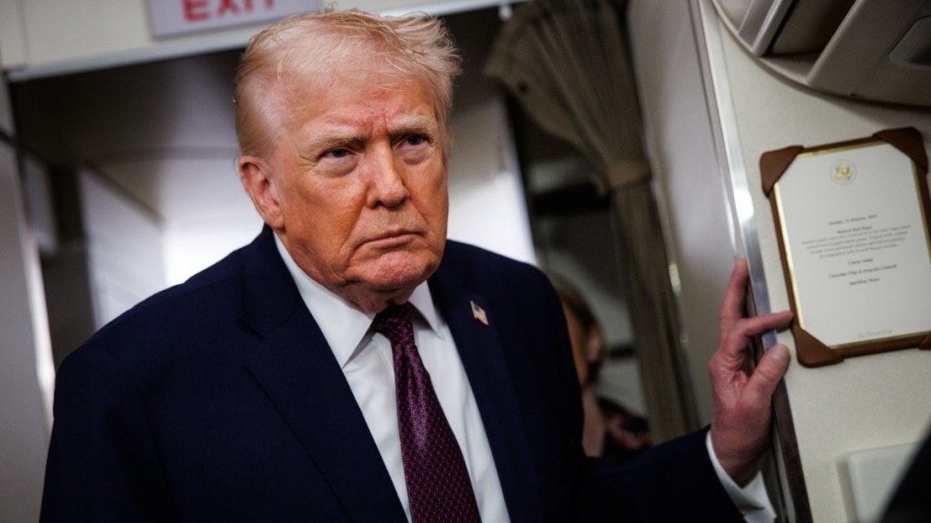 Donald Trump Says 'When Did I Do That?' When Asked About $2K Tariff Checks