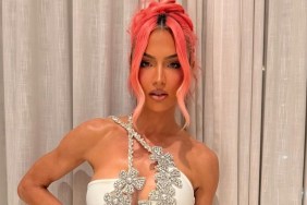 Natalie Eva Marie Looks 'Stunning' in Bold Crystal Gown