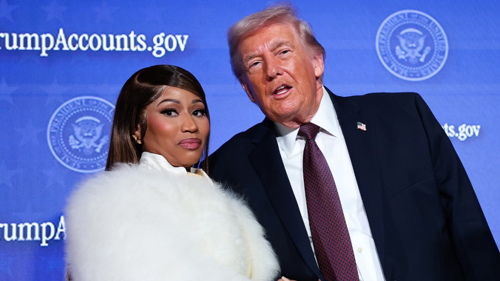 Donald Trumps Wants to Grow His Nails Because of Nicki Minaj