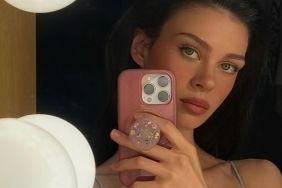 Nicola Peltz Beckham Goes Glamorous in Blue Lingerie Selfie