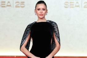 Nina Dobrev's See-Through Rodarte Lace Gown Nails Lingerie Chic