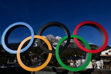 Olympics sign