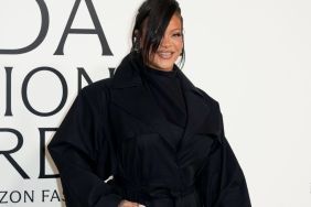 Rihanna’s Black Shorts & Tee Look Is as Relaxed as It Can Get