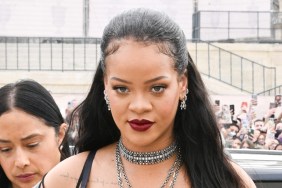 Rihanna Looks Valentine's Day-Ready in Red Lacy Savage x Fenty Lingerie