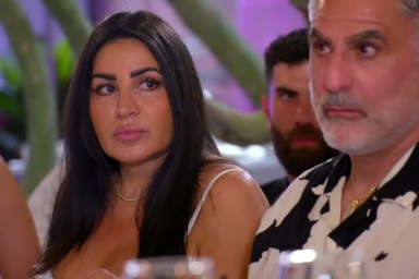 Mercedeh Javid and Reza Farahan on The Valley: Persian Style Season 1 Episode 4