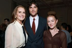 Brooke Shields & Daughter’s Sheer Shirts Make for Flirty Corpcore Looks