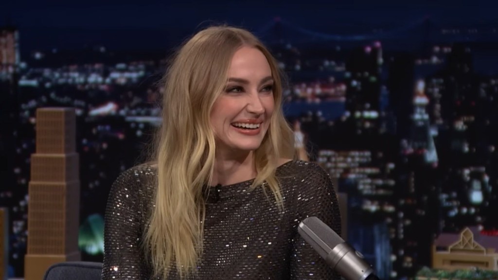 Sophie Turner Turns Heads in Sheer Outfit