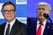 Stephen Colbert, Donald Trump