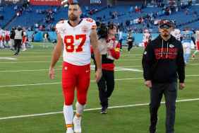 Travis Kelce Walking off the Field After Final Game Has Fans Emotional