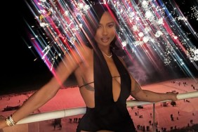 Travis Kelce's Ex Posing in Waist Slit Dress Is a Lot to Take in