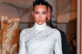Kim Kardashian’s Sheer Skims Top & Skirt Fit Right With $14K Fur Jacket