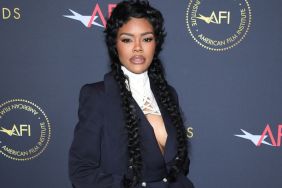 Teyana Taylor's Lacy Lingerie Peeks from Alexander McQueen Jacket