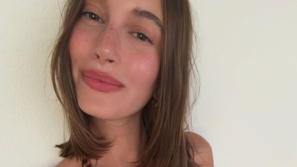 Hailey Bieber's Roberto Cavalli Swimsuit Highlights Her Toned Abs
