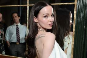 Dove Cameron's White Cutout Dress Is Backless & So Bold