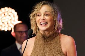 Sharon Stone Has Fans Obsessed With Her Thigh-Slit Dress Look