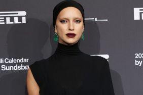 Irina Shayk's Leather Bodysuit Look Is a Work of Art