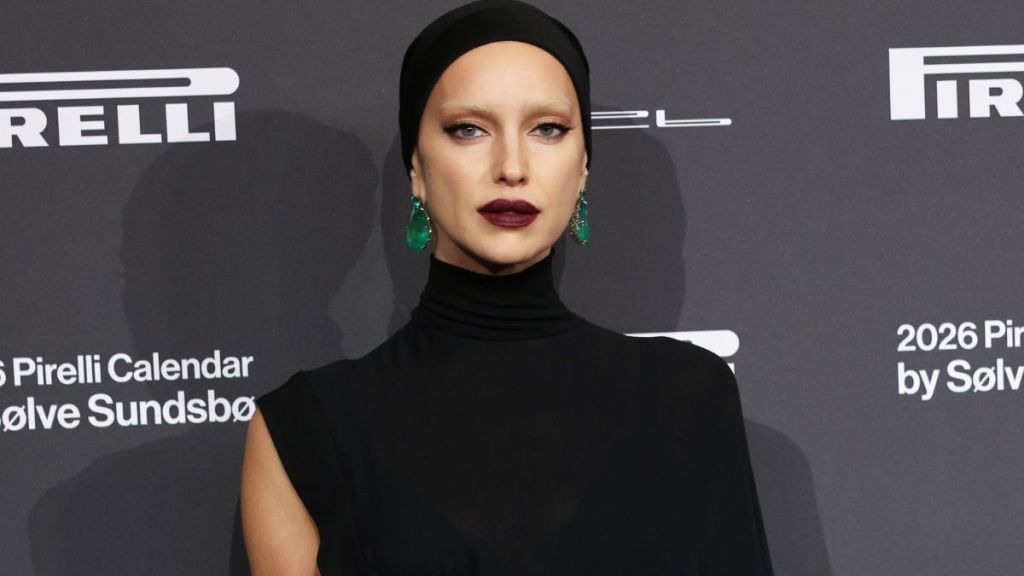 Irina Shayk's Leather Bodysuit Look Is a Work of Art