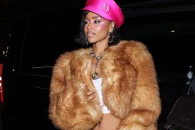 Tyla Models Crop Top & Capri Pants Amid Paris Fashion Week