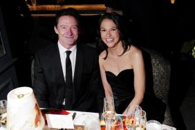 Hugh Jackman & Sutton Foster Engage in Holiday PDA on the Beach