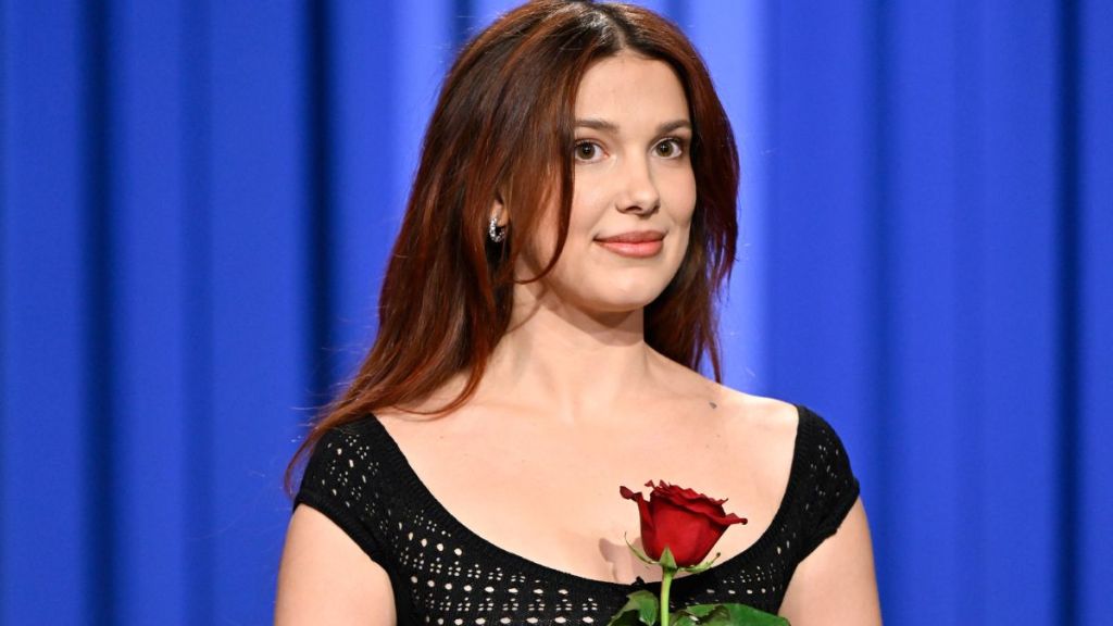 Millie Bobby Brown in Micro-Shorts Aims Straight for Your Heart