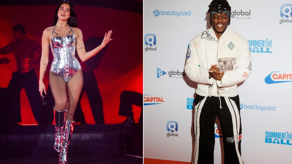 KSI Texts Dua Lipa About Being ‘Completely Naked’ With Her — Report