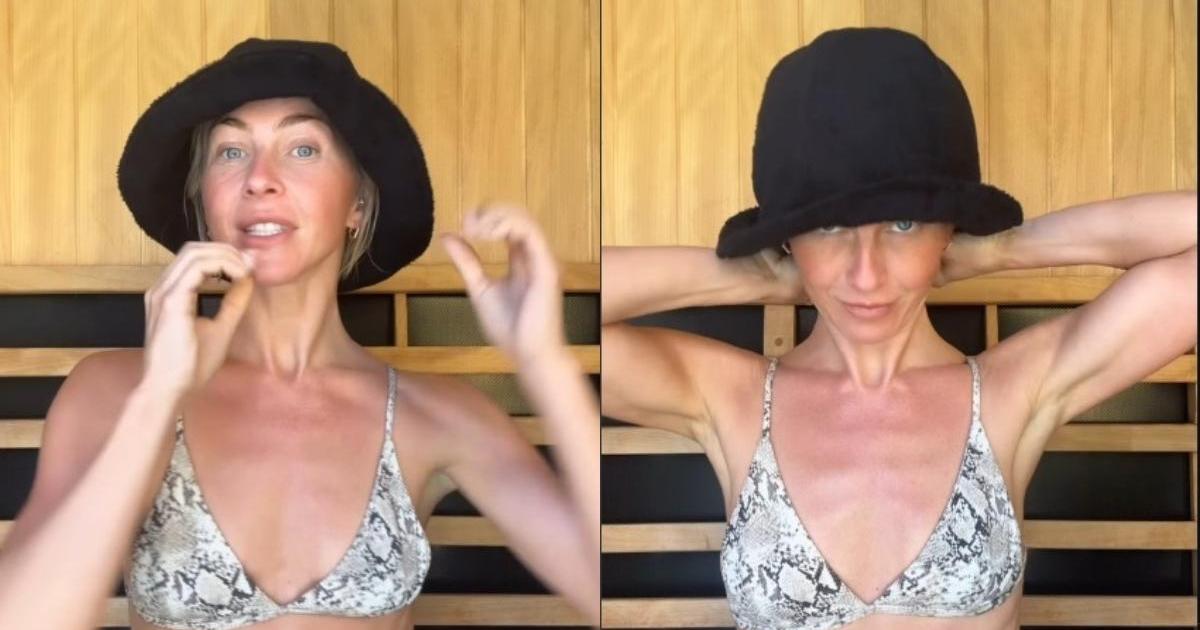 Julianne Hough’s Bikini Photo Comes With a Really Cheeky Twist