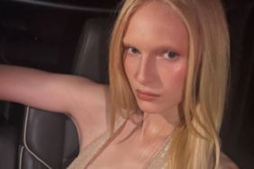 Alex Consani’s Micro Minidress Is a Little Too Tiny & Basically a Coat