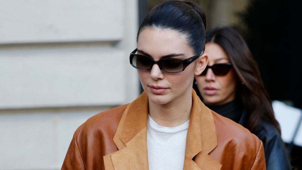 Kendall Jenner’s Skintight Leather Pants Bring Back Vintage Fendi Look