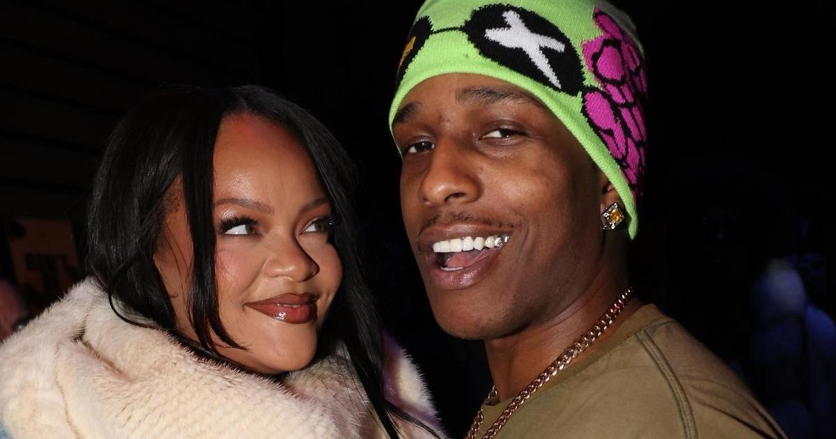 Rihanna’s Adds $5K Louis Vuitton Bag to YSL Denim Jacket Look