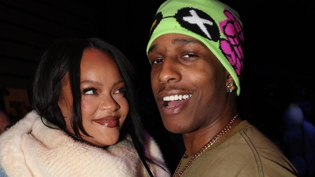 Rihanna’s Adds $5K Louis Vuitton Bag to YSL Denim Jacket Look